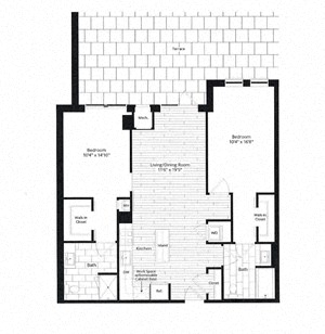 Floor Plan Image of Apartment Apt 238